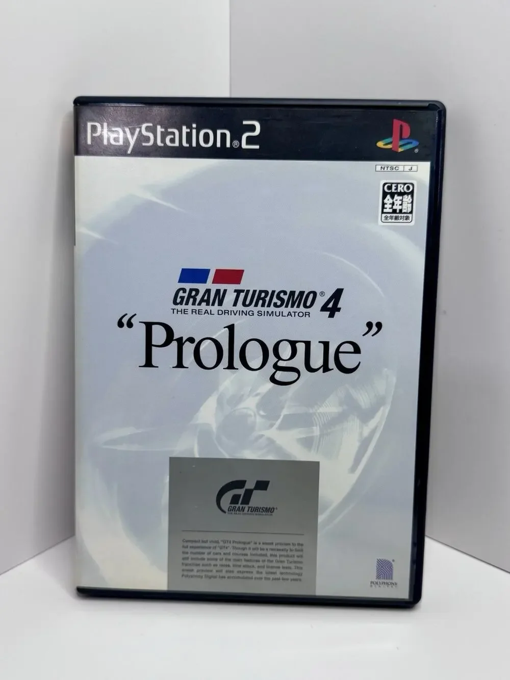 Gran Turismo 4 Prologue PlayStation 2 JPN (Region Locked)